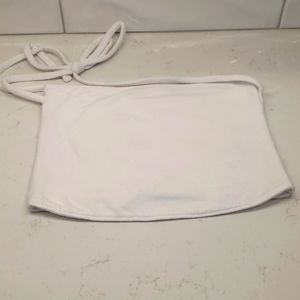 Hollister sz XS white halter top.